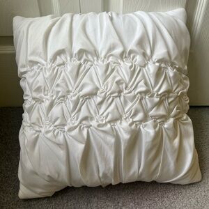 New Target Xhilaration White Throw Pillow